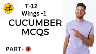 cucumber mcq part 4 || cucumber tcs mcqs  || wings 1 cucumber mcq