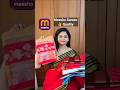 Meesho Sarees 👌 Quality For Links watch Full video attached #saree #meesho