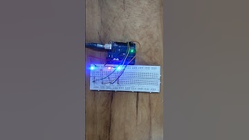 "LED Logic: 4-Bit Binary Counter in Action" #youtubeshorts #counter