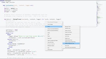 Sublime Text Lines Options Contextmenu