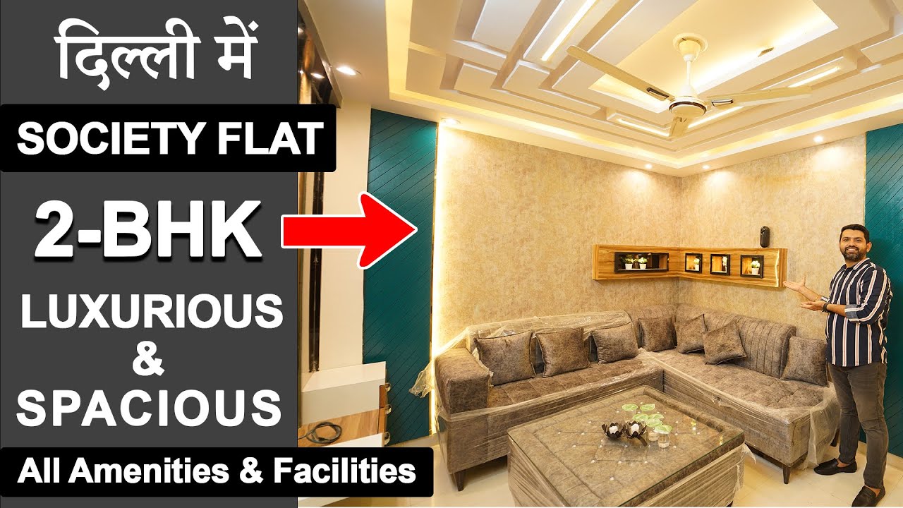 Society Flats for sale 2bhk Flat Sale in Delhi 2 Bhk Fully Furnished Flat Ready to Move