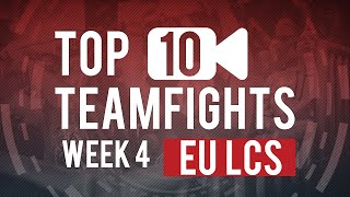 Top 10 Teamfights: EU LCS Week 4 - Summer Split 2016
