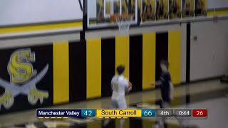 South Carroll ends the game strong with a half-court pass to Jonah Oetken. FINAL 68-42