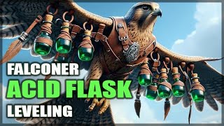 LAST EPOCH: Falconer Acid Flask Trapper Leveling is a Blast! - Rogue Build Progression Guide