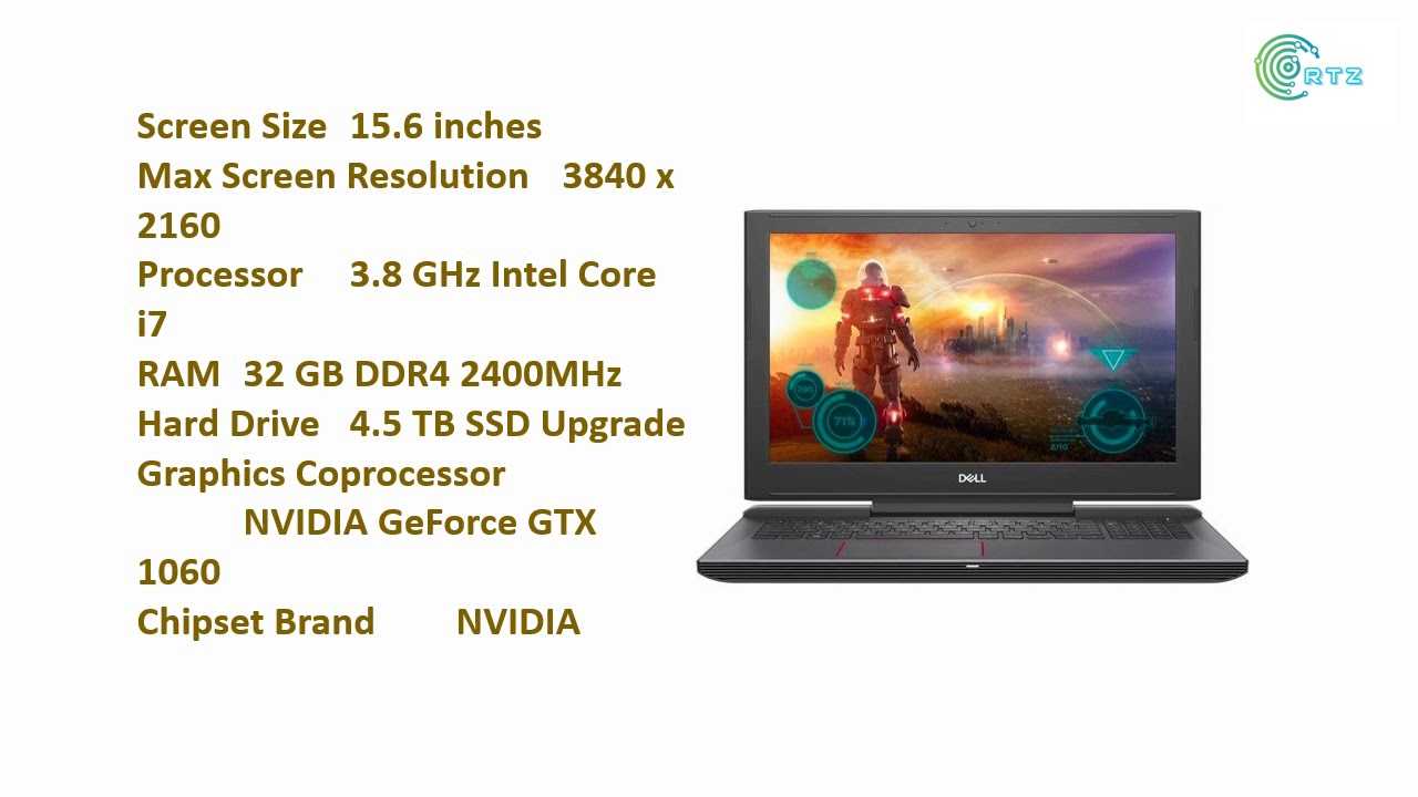 2018 Dell Inspiron 15 7000 Gaming Laptop - YouTube