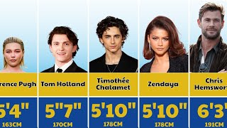 500 Shocking Heights of Hollywood Actors 😲 From Shortest to Tallest Wealth
