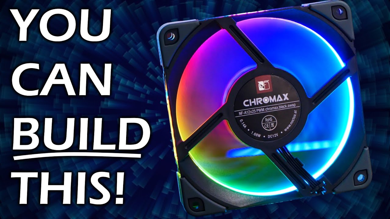 Why isn't Noctua doing this?! - Noctua NF-A12x25 Chromax Black