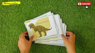 Dinosaur Matching Cards #mommyization