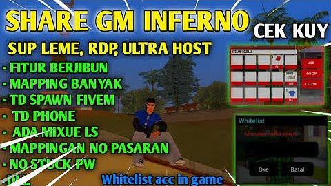 [SHARE] GM INFERNO | SUPPORT LEME, RDP, ULTRA HOST [NO PW?]