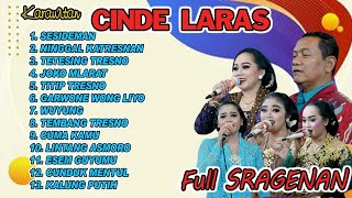 full sragenan karawitan CINDE LARAS , KALUNG PUTIH, SESIDEMAN, TETESING TRESNO  , GARWONE WONG LIYO