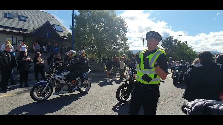Thunder In The Glens 2022 rideout first 15 minutes