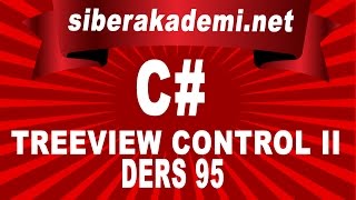 C# Treeview Control II Ders 95