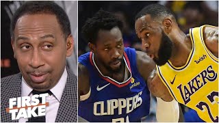 Stephen A. reacts to Patrick Beverley downplaying guarding LeBron | First Take