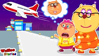 Don't Leave Me, Daddy!  When Dad's Away ⭐ Funny Cartoon For Kids @KatFamilyChannel