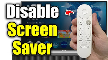 How To Disable Screensaver on Google TV/Streamer