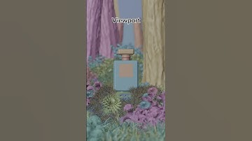 3D Perfume Animation MAISON KIN #blender #3danimation #motiongraphics #motiongraphics #motiondesign