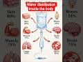 why you need water(water distribution inside body)#water #medical #neet #anatomy #bmlt