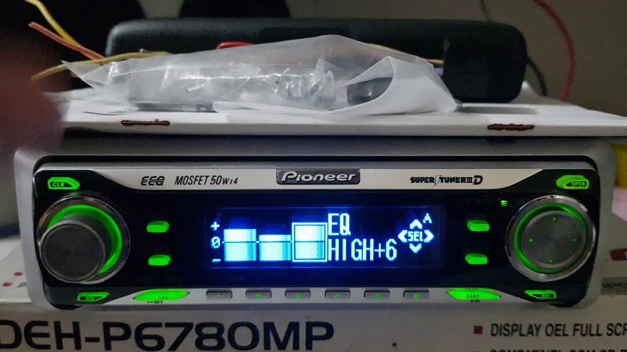 Funcionamento Pioneer DEHP6780MP YouTube
