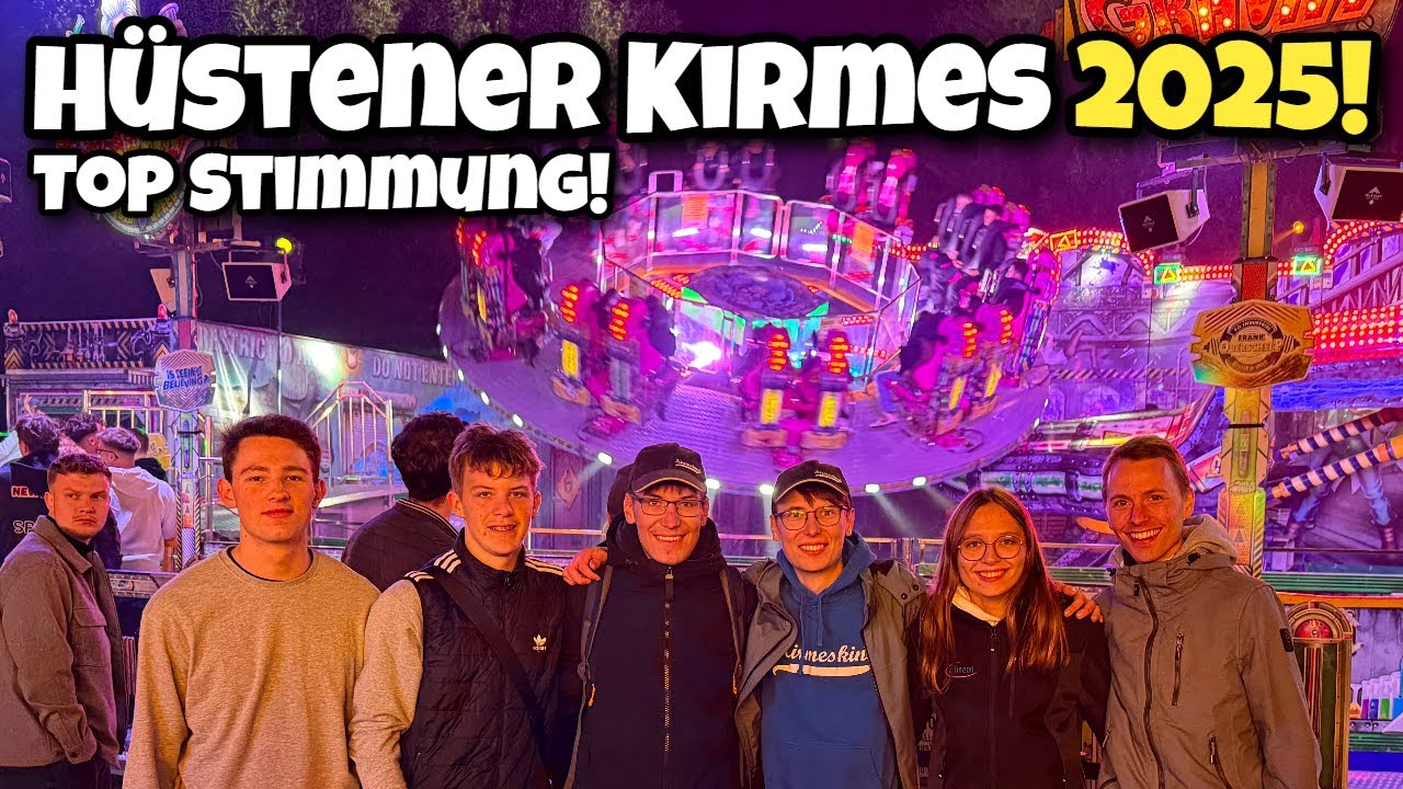 WAS IST DEN HIER LOS!? TOP STIMMUNG auf der Hüstener Kirmes 2025!