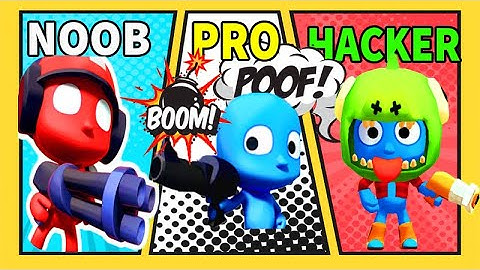 NOOB vs PRO vs HACKER in Shoot n Loot – Action RPG Battle game Gameplay All Levels