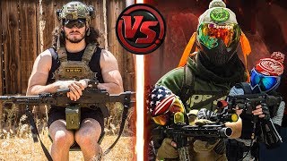 THICC Male Airsoft Player vs SpeedSoft Team ( Aggressive ) screenshot 2