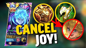 This Build Makes JOY EMBARASSED! | SOLO ranked XBORG 2024 MLBB pro Gameplay #051
