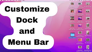 How to Customize Dock and Menu Bar on Mac 2023