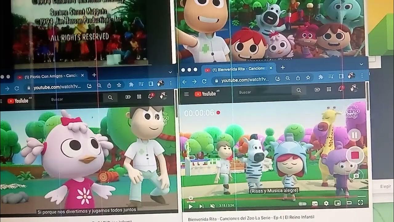 Phineas and Ferb, Sesame Street and Zoo for Songs Crédits Remix YouTube