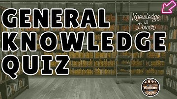 A to Z General Knowledge Quiz 281st Edition - Put Your Comprehensive Trivia Skills To The Test!