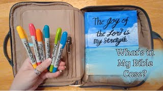 Bible Journaling Supplies I Take to Church