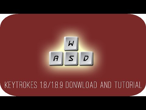 როგორ გადმოვწეროთ keystokers modv3 1.8.9 (Tutorial)