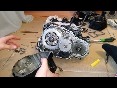 Двигатель 164 FML часть 1 сборка кпп