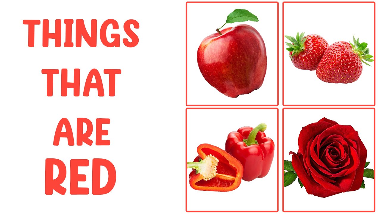 Color Red Things