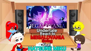 UNDERTALE REACT MEGALOVANIA Swing Feat Hatsune Miku