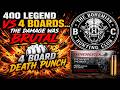 400 Legend vs 4 Boards… The Damage Was BRUTAL?!