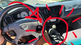 2003 Toyota Tacoma Quad Cab 4x4 R150F Manual Transmission Swap!