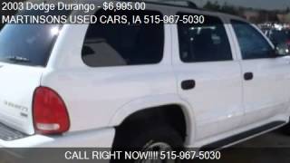 2003 Dodge Durango for sale in ALTOONA, IA 50009 at the MART