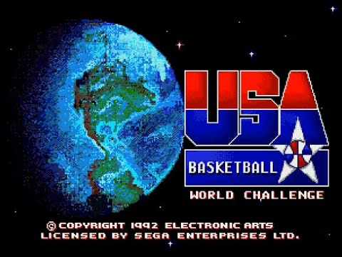 Team USA Basketball - Sega Genesis (1992) - YouTube