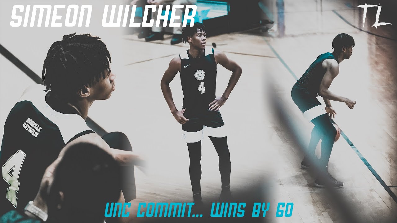 Simeon Wilcher WIN BY 60 | UNC Commit | Roselle Catholic at Union ...
