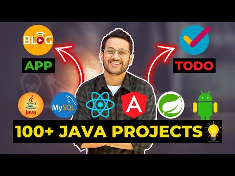 100+ Java PROJECT Ideas 🔥🔥