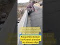 Parapette biriken kar kiremit altından su almasın diye yaptığımız mebran uygulaması #gizlidere #çatı