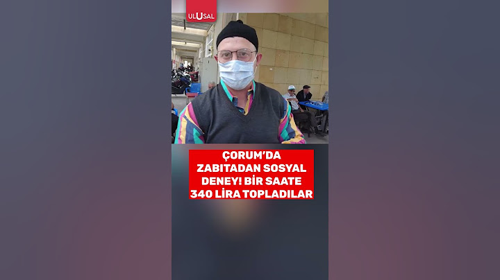 Çorum Belediyesi'nin zabıtaları dilencilere karşı farkındalık için sosyal deney yaptı #shorts