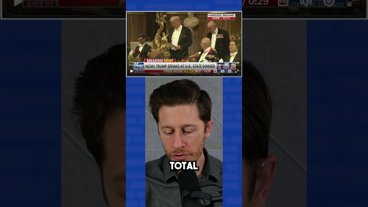 Trump’s TERRIBLE UK speech, trip FAILING QUICKLY #shorts