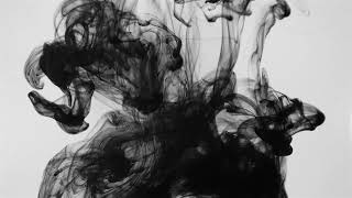 Black Ink Drop-Drip in water in 4K video 💦 free use #ink