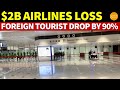 $2B Airlines Loss, World Shuns China: Foreign Tourist Drop by 90%, Inbound Tourism Collapse