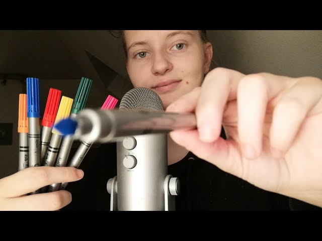 Asmr | I'll PAINT you 🎨 [with mouth sounds] (german/deutsch)