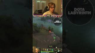 This Topson's NONE VISION SHOT is Kinda GOOD in Dota 2 #dota2 #gaming #outplay