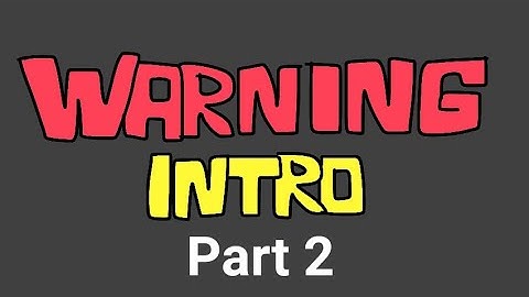 New Features - Warning Intro (14 Jul 2020)