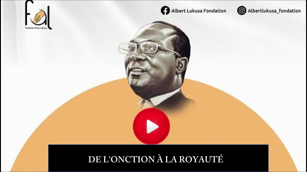 DE L'ONCTION À LA ROYAUTÉ MESSAGE COMPLET