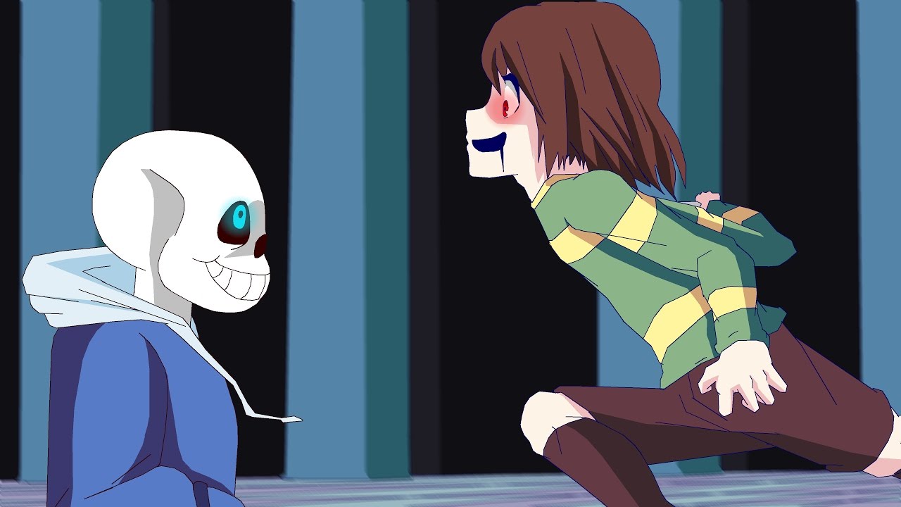 UNDERTALE - Sans Fight Animation (UNFINISH) 